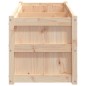 vidaXL Jardinera de madera maciza de pino 150x50x50 cm vidaXL Jardinera de madera maciza de pino 150x50x50 cm