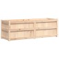 vidaXL Jardinera de madera maciza de pino 150x50x50 cm vidaXL Jardinera de madera maciza de pino 150x50x50 cm