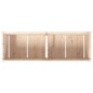vidaXL Jardinera de madera maciza de pino 150x50x50 cm vidaXL Jardinera de madera maciza de pino 150x50x50 cm