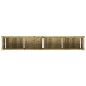 vidaXL Jardineras de exterior 2 unidades madera impregnada de pino