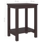 vidaXL Mesitas de noche madera maciza de pino marrón oscuro 35x30x47cm vidaXL Mesitas de noche madera maciza de pino marrón oscuro 35x30x47cm