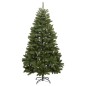 vidaXL Árbol de Navidad artificial con bisagras 300 LED y bolas 240 cm vidaXL Árbol de Navidad artificial con bisagras 300 LED y bolas 240 cm