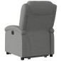 vidaXL Sillón eléctrico reclinable elevable de tela gris oscuro vidaXL Sillón eléctrico reclinable elevable de tela gris oscuro