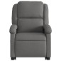vidaXL Sillón eléctrico reclinable elevable de tela gris oscuro vidaXL Sillón eléctrico reclinable elevable de tela gris oscuro