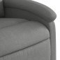 vidaXL Sillón eléctrico reclinable elevable de tela gris oscuro vidaXL Sillón eléctrico reclinable elevable de tela gris oscuro