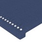 vidaXL Cabecero con LED de tela azul 103x16x118/128 cm vidaXL Cabecero con LED de tela azul 103x16x118/128 cm
