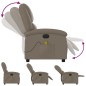 vidaXL Sillón reclinable de masaje eléctrico cuero sintético capuchino vidaXL Sillón reclinable de masaje eléctrico cuero sintético capuchino
