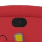 vidaXL Sillón reclinable de masaje de pie cuero artificial rojo vidaXL Sillón reclinable de masaje de pie cuero artificial rojo