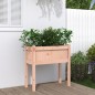 vidaXL Jardinera con patas madera maciza de abeto Douglas 70x31x70 cm vidaXL Jardinera con patas madera maciza de abeto Douglas 70x31x70 cm