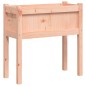 vidaXL Jardinera con patas madera maciza de abeto Douglas 70x31x70 cm vidaXL Jardinera con patas madera maciza de abeto Douglas 70x31x70 cm
