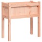 vidaXL Jardinera con patas madera maciza de abeto Douglas 70x31x70 cm vidaXL Jardinera con patas madera maciza de abeto Douglas 70x31x70 cm