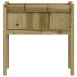 vidaXL Jardinera con patas madera de pino impregnada 70x31x70 cm vidaXL Jardinera con patas madera de pino impregnada 70x31x70 cm