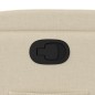 vidaXL Sillón reclinable elevable de tela color crema vidaXL Sillón reclinable elevable de tela color crema