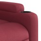 vidaXL Sillón de masaje elevable eléctrico tela rojo tinto vidaXL Sillón de masaje elevable eléctrico tela rojo tinto