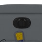 vidaXL Sillón de masaje reclinable eléctrico cuero sintético gris vidaXL Sillón de masaje reclinable eléctrico cuero sintético gris