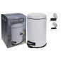 Excellent Houseware Cubo de basura pedal cierre suave 20 l blanco mate Excellent Houseware Cubo de basura pedal cierre suave 20 l blanco mate