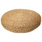 Home&Styling Puf redondo natural de hierba marina Ø58x20 cm Home&Styling Puf redondo natural de hierba marina Ø58x20 cm