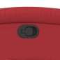 vidaXL Sillón reclinable elevable cuero artificial rojo vidaXL Sillón reclinable elevable cuero artificial rojo