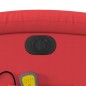 vidaXL Sillón de majaje elevable eléctrico cuero artificial rojo
