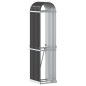 vidaXL Leñero de acero galvanizado gris antracita 40x45x170 cm vidaXL Leñero de acero galvanizado gris antracita 40x45x170 cm