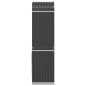 vidaXL Leñero de acero galvanizado gris antracita 40x45x170 cm vidaXL Leñero de acero galvanizado gris antracita 40x45x170 cm