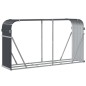 vidaXL Leñero de acero galvanizado gris antracita 180x45x100 cm vidaXL Leñero de acero galvanizado gris antracita 180x45x100 cm