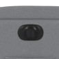 vidaXL Sillón reclinable eléctrico tela gris claro vidaXL Sillón reclinable eléctrico tela gris claro