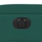 vidaXL Sillón reclinable eléctrico tela verde oscuro vidaXL Sillón reclinable eléctrico tela verde oscuro