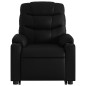 vidaXL Sillón de masaje elevable eléctrico cuero sintético negro vidaXL Sillón de masaje elevable eléctrico cuero sintético negro