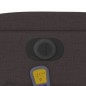 vidaXL Sillón reclinable de masaje eléctrico tela marrón oscuro vidaXL Sillón reclinable de masaje eléctrico tela marrón oscuro