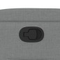 vidaXL Sillón reclinable elevable de tela gris claro vidaXL Sillón reclinable elevable de tela gris claro