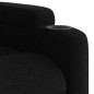 vidaXL Sillón reclinable de masaje elevable tela negro vidaXL Sillón reclinable de masaje elevable tela negro