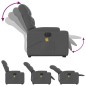 vidaXL Sillón de masaje eléctrico reclinable elevable tela gris oscuro vidaXL Sillón de masaje eléctrico reclinable elevable tela gris oscuro