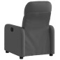vidaXL Sillón reclinable eléctrico de tela gris oscuro vidaXL Sillón reclinable eléctrico de tela gris oscuro