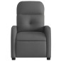 vidaXL Sillón reclinable eléctrico de tela gris oscuro vidaXL Sillón reclinable eléctrico de tela gris oscuro