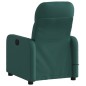 vidaXL Sillón reclinable de masaje eléctrico tela verde oscuro vidaXL Sillón reclinable de masaje eléctrico tela verde oscuro