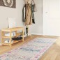 vidaXL Alfombra lavable antideslizante multicolor 80x300 cm vidaXL Alfombra lavable antideslizante multicolor 80x300 cm