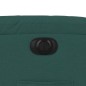 vidaXL Sillón reclinable eléctrico tela verde oscuro vidaXL Sillón reclinable eléctrico tela verde oscuro