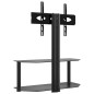 vidaXL Mueble de TV de esquina 2 niveles para 32-70 pulgadas negro vidaXL Mueble de TV de esquina 2 niveles para 32-70 pulgadas negro