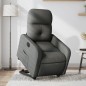 vidaXL Sillón eléctrico reclinable elevable de tela gris oscuro vidaXL Sillón eléctrico reclinable elevable de tela gris oscuro