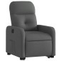 vidaXL Sillón eléctrico reclinable elevable de tela gris oscuro vidaXL Sillón eléctrico reclinable elevable de tela gris oscuro