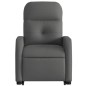 vidaXL Sillón eléctrico reclinable elevable de tela gris oscuro vidaXL Sillón eléctrico reclinable elevable de tela gris oscuro