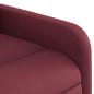 vidaXL Sillón eléctrico reclinable elevable de tela rojo tinto vidaXL Sillón eléctrico reclinable elevable de tela rojo tinto