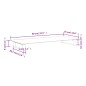 vidaXL Soporte de monitor vidrio templado y metal negro 80x35x8 cm vidaXL Soporte de monitor vidrio templado y metal negro 80x35x8 cm