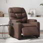vidaXL Sillón reclinable eléctrico de cuero sintético marrón vidaXL Sillón reclinable eléctrico de cuero sintético marrón