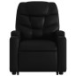 vidaXL Sillón reclinable de masaje de pie cuero artificial negro vidaXL Sillón reclinable de masaje de pie cuero artificial negro