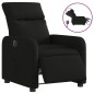 vidaXL Sillón reclinable eléctrico de tela negro vidaXL Sillón reclinable eléctrico de tela negro