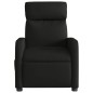 vidaXL Sillón reclinable eléctrico de tela negro vidaXL Sillón reclinable eléctrico de tela negro