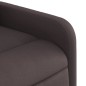 vidaXL Sillón masaje eléctrico reclinable elevable tela marrón oscuro vidaXL Sillón masaje eléctrico reclinable elevable tela marrón oscuro