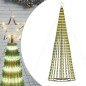 vidaXL Árbol de Navidad cono de luz 688 LEDs blanco cálido 300 cm vidaXL Árbol de Navidad cono de luz 688 LEDs blanco cálido 300 cm